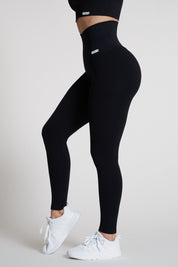 Leggings sportivi con tecnologia FIR push up con arricciatura a bolle Candy Bubble Cryofir Nero - FGM04 - LEGGINGS ANTICELLULITE - fgm04