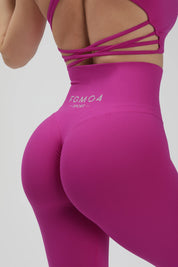 Leggings Push up Gym Fashion Pink Power - FGM04 - LEGGINGS ANTICELLULITE - fgm04