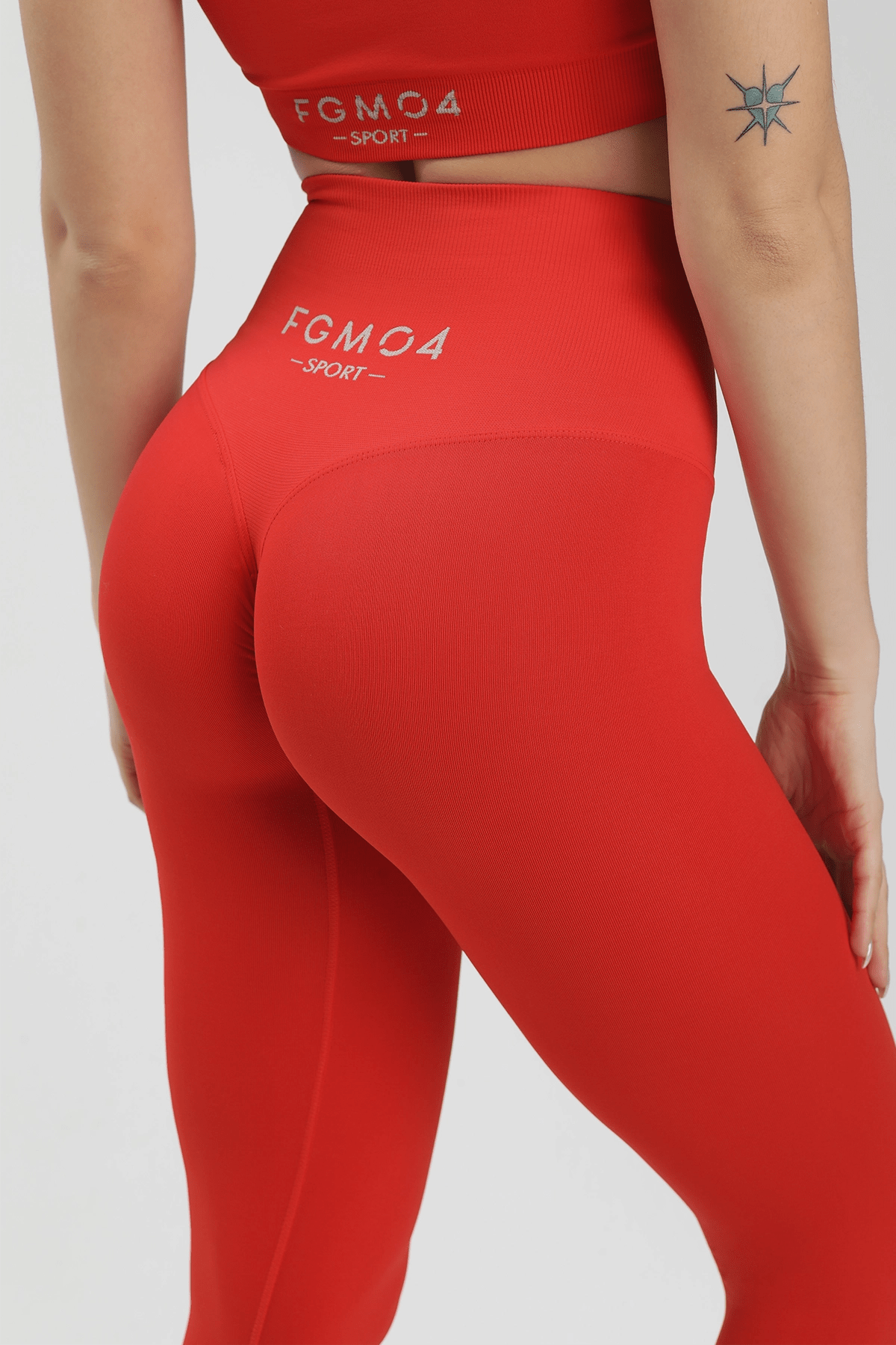 Leggings Gym Fashion Rosso Fiamma - FGM04 - OFFERTE SPECIALI - fgm04