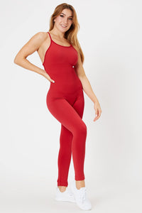 Jumpsuit Lussuria Rojo Frambuesa