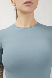 Maglia sportiva tecnica donna Manica corta con tecnologia FIR snellente Ikonic Sport Unisex Arona - FGM04 - Maglie e Top - fgm04