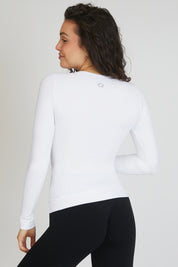 Maglia sportiva tecnica donna Manica Lunga con tecnologia FIR 
FGM04 Manica Lunga Sport Unisex Bianco - FGM04 - Maglie e Top - fgm04