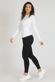 Maglia sportiva tecnica donna Manica Lunga con tecnologia FIR 
FGM04 Manica Lunga Sport Unisex Bianco - FGM04 - Maglie e Top - fgm04