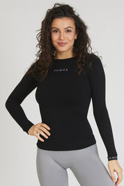 Maglia sportiva tecnica donna Manica Lunga con tecnologia FIR 
FGM04 Manica Lunga Sport Unisex Nero - FGM04 - Maglie e Top - fgm04