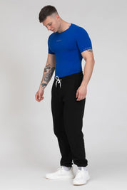 Maglia sportiva tecnica uomo Manica corta con tecnologia FIR Ikonic Sport Unisex Blu elettrico - FGM04 - Linea Ikonic Uomo - fgm04