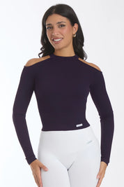 Maglia Nyx Spalle Scoperte Blu - FGM04 - Maglie e Top - fgm04