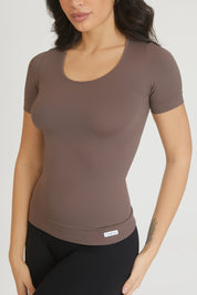 Maglia sportiva tecnica donna Manica corta con tecnologia FIR T-shirt Miss Fgm04 Potato - FGM04 - Maglie e Top - fgm04