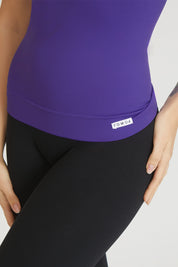 Maglia sportiva tecnica donna Manica corta con tecnologia FIR T-shirt Miss Fgm04 Viola - FGM04 - Maglie e Top - fgm04