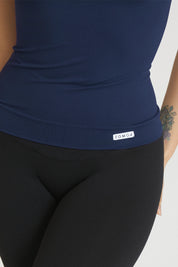 Maglia sportiva tecnica donna Manica corta con tecnologia FIR T-shirt Miss Fgm04 Blu Notte - FGM04 - Maglie e Top - fgm04