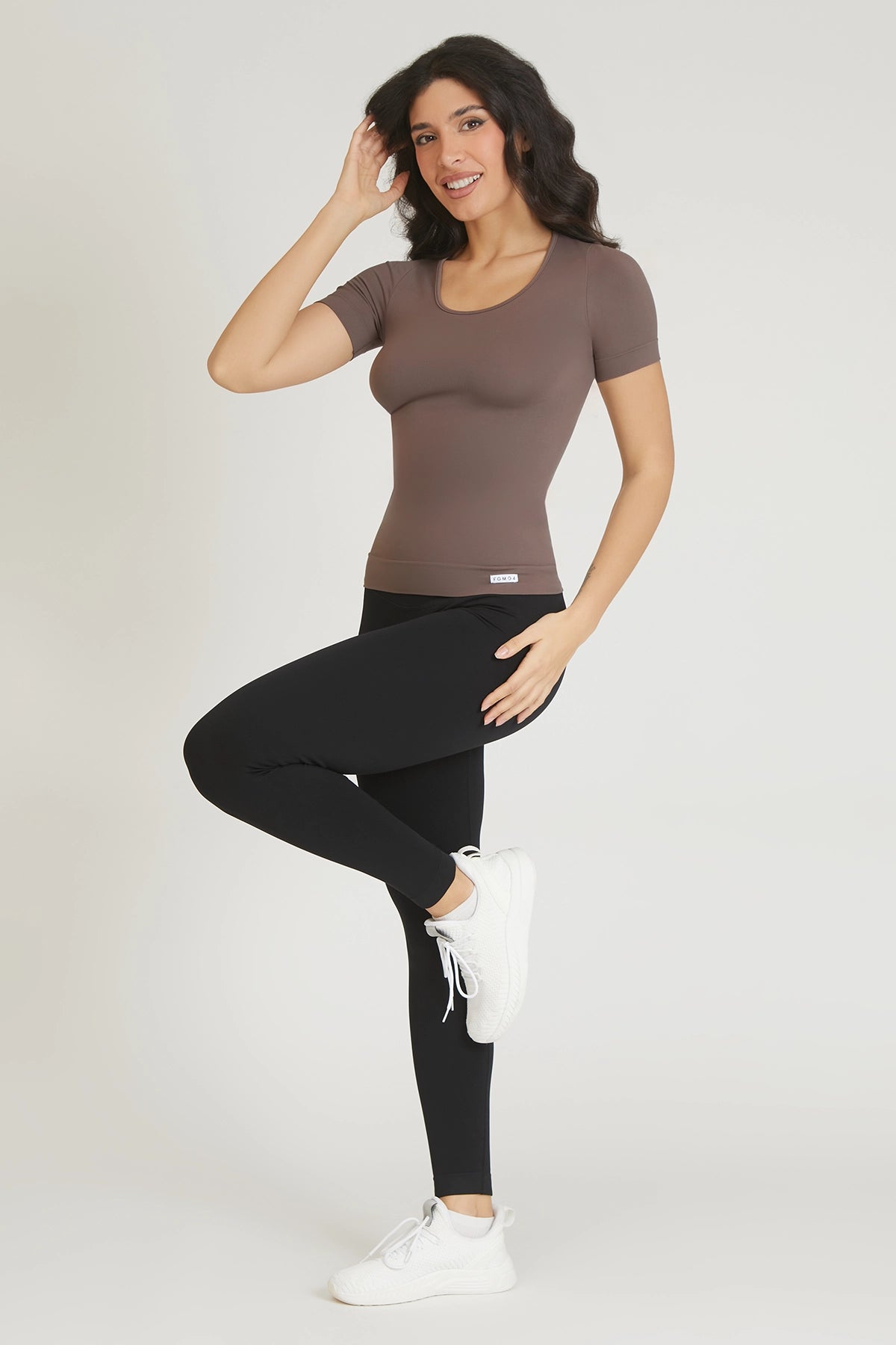 Maglia sportiva tecnica donna Manica corta con tecnologia FIR T-shirt Miss Fgm04 Potato - FGM04 - Maglie e Top - fgm04