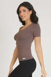 Maglia sportiva tecnica donna Manica corta con tecnologia FIR T-shirt Miss Fgm04 Potato - FGM04 - Maglie e Top - fgm04