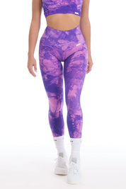 Leggings Push Up Elements Etere Rosa Viola - FGM04 - LEGGINGS ANTICELLULITE - fgm04