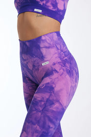 Leggings Push Up Elements Etere Rosa Viola - FGM04 - LEGGINGS ANTICELLULITE - fgm04