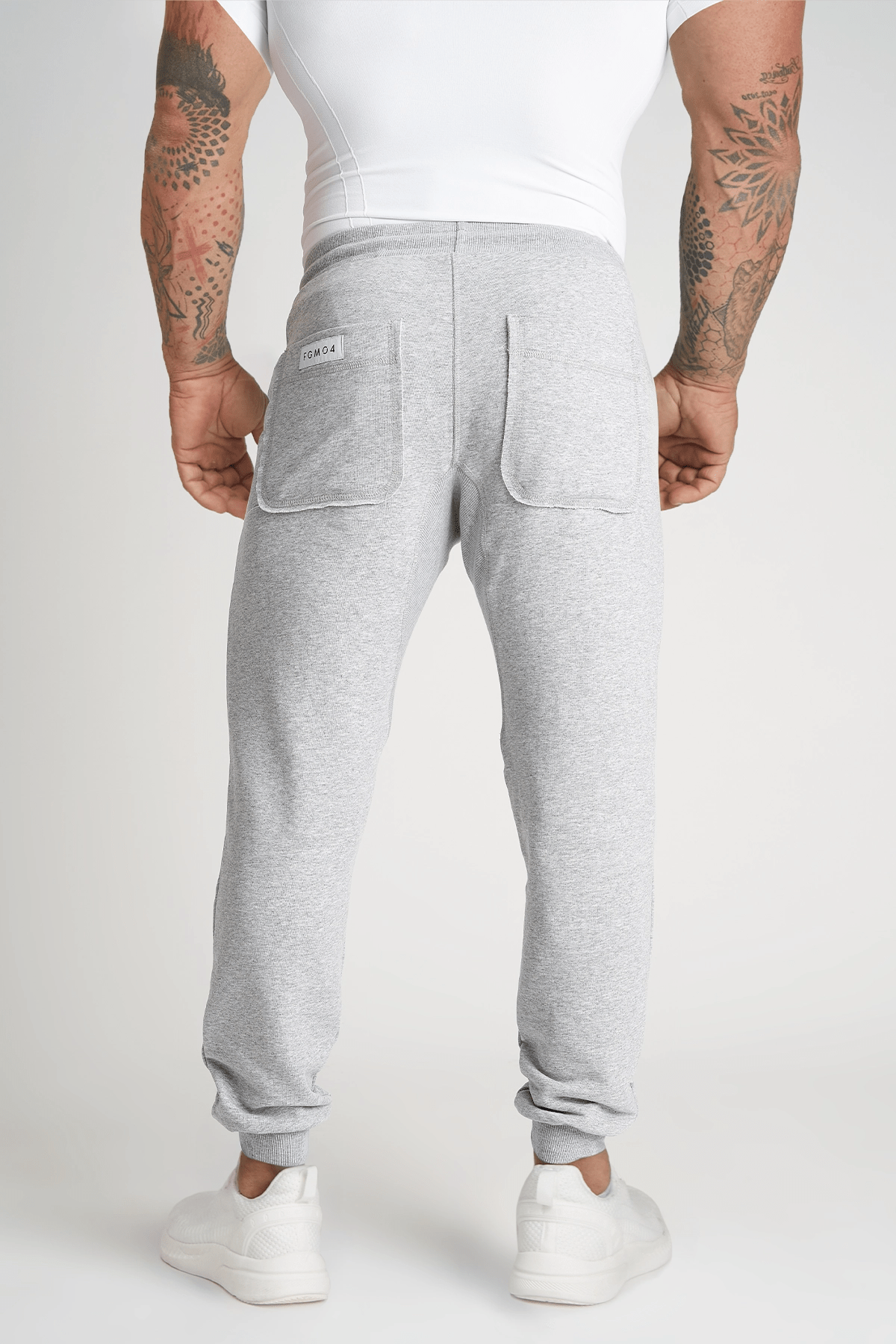 Hip hop Joggers 2.0 Ikonic Uomo FW 24/25 Grigio Melange - FGM04 - Linea Ikonic Uomo - fgm04
