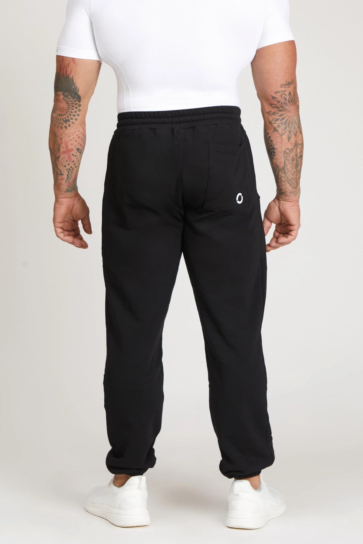 Pantaloni della tuta sportivi in cotone Jogger Ikonic FW 24/25 Nero Uomo - FGM04 - Linea Ikonic Uomo - fgm04