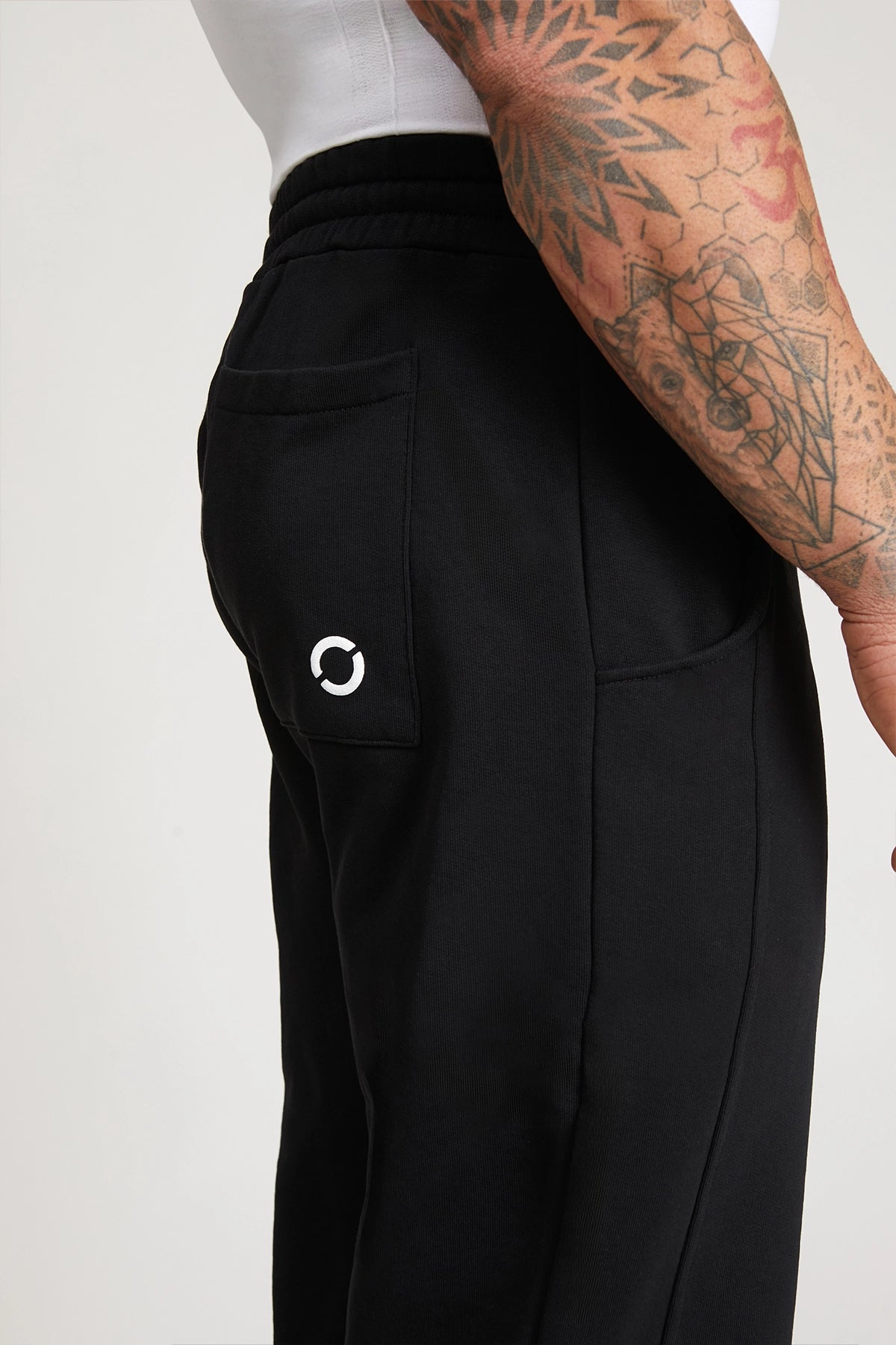 Pantaloni della tuta sportivi in cotone Jogger Ikonic FW 24/25 Nero Uomo - FGM04 - Linea Ikonic Uomo - fgm04