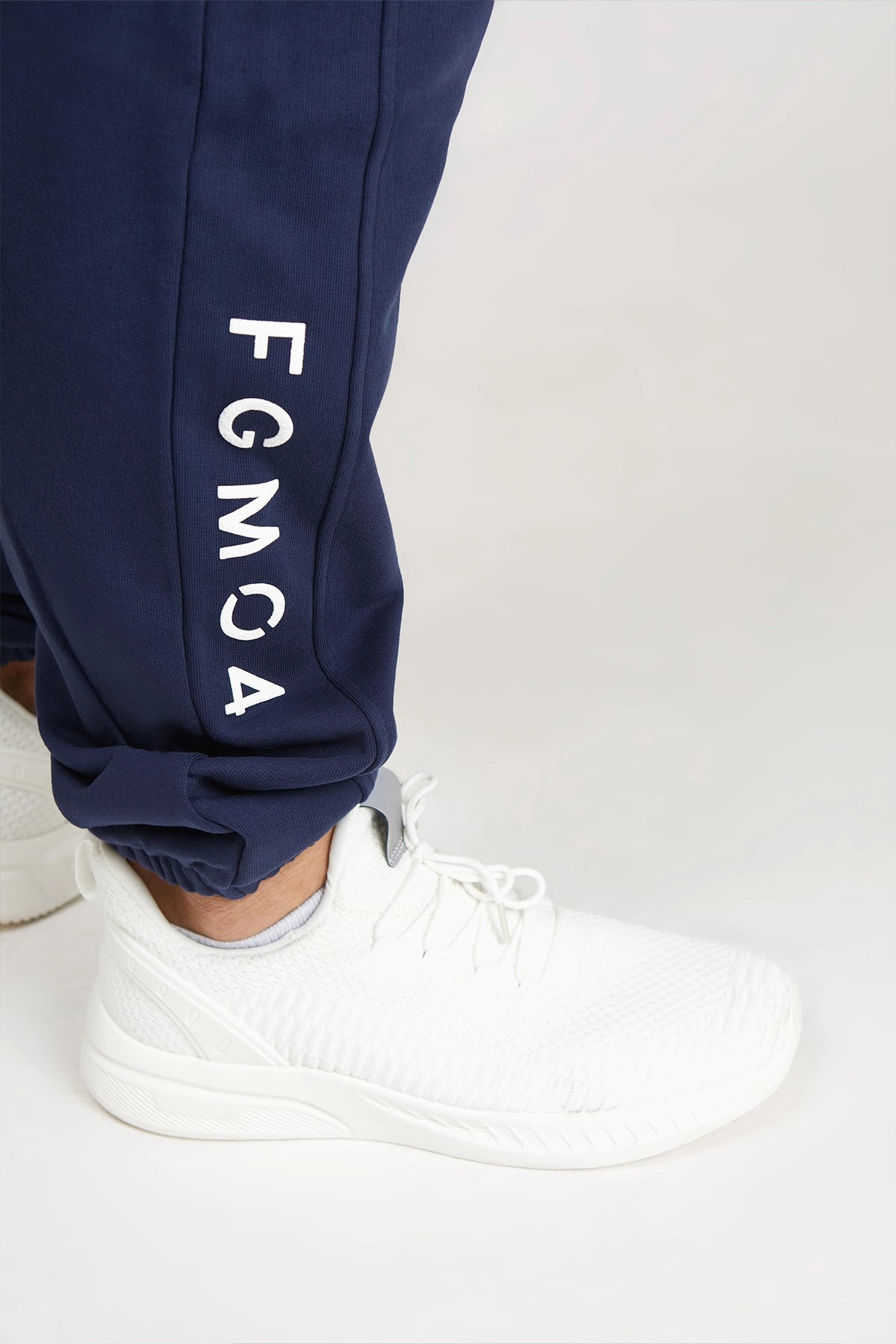 Pantaloni della tuta sportivi in cotone Jogger Ikonic FW 24/25 Blu Notte Uomo - FGM04 - Linea Ikonic Uomo - fgm04
