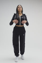 Pantaloni della tuta sportivi in cotone Jogger Slim Ikonic SS 24 Nero - FGM04