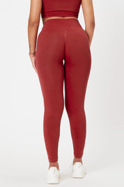 Leggings sportivi con tecnologia FIR soft push up senza arricciatura Confidence Rouge - FGM04 - OFFERTE SPECIALI - fgm04