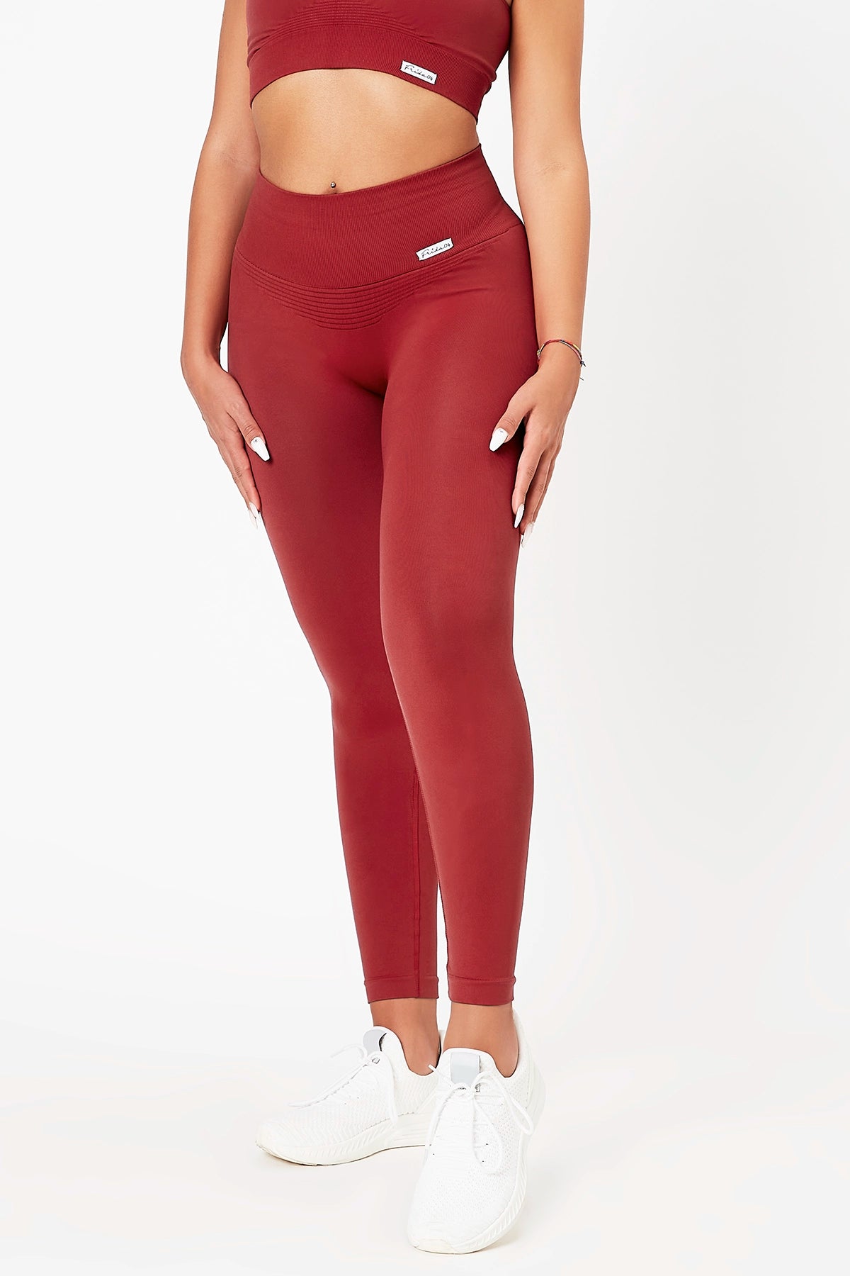 Leggings sportivi con tecnologia FIR soft push up senza arricciatura Confidence Rouge - FGM04 - OFFERTE SPECIALI - fgm04