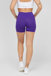 Shorts sportivi con tecnologia FIR push up senza arricciatura Shape - Up 2.0 Viola Pancia Piatta - FGM04 - LEGGINGS ANTICELLULITE - fgm04