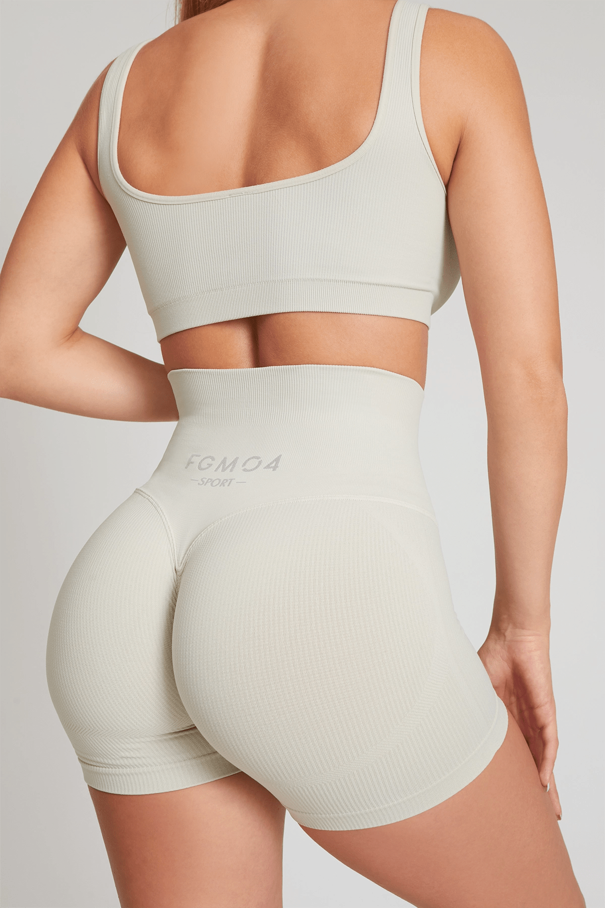 Shorts Calipso Latte Costine - FGM04 - LEGGINGS ANTICELLULITE - fgm04