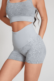 Shorts Jungle Pitone Ghiaccio - FGM04 - LEGGINGS ANTICELLULITE - fgm04