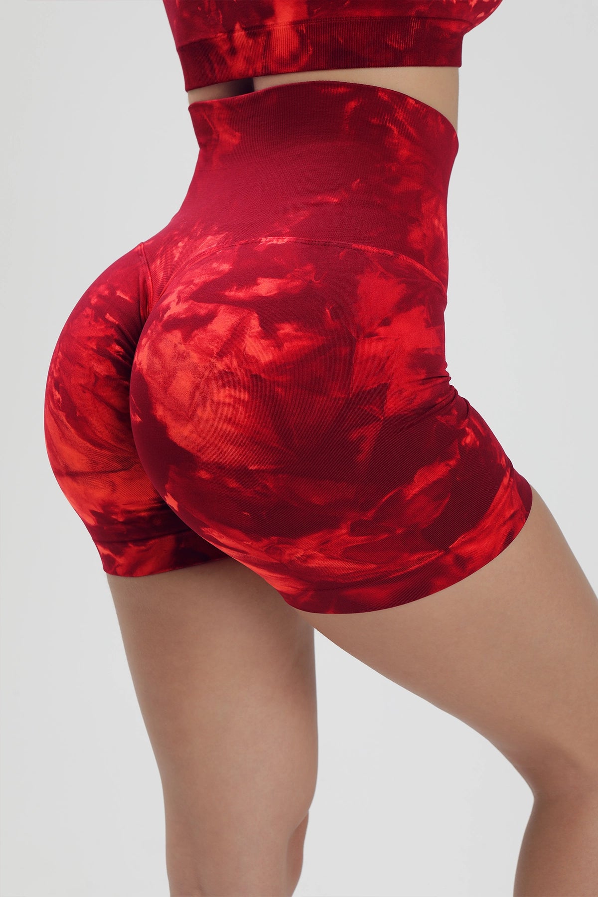 Shorts Maltinto Rosso Inferno - FGM04 - LEGGINGS ANTICELLULITE - fgm04