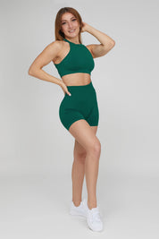 Shorts Shape - Up 2.0 Verde Giada Pancia Piatta - FGM04 - LEGGINGS ANTICELLULITE - fgm04