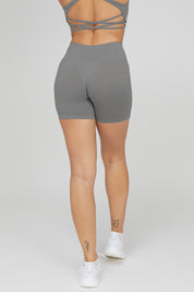 Shorts Shape - Up 2.0 Grigio Monument Pancia Piatta - FGM04 - LEGGINGS ANTICELLULITE - fgm04