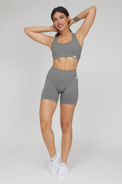 Shorts Shape - Up 2.0 Grigio Monument Pancia Piatta - FGM04 - LEGGINGS ANTICELLULITE - fgm04
