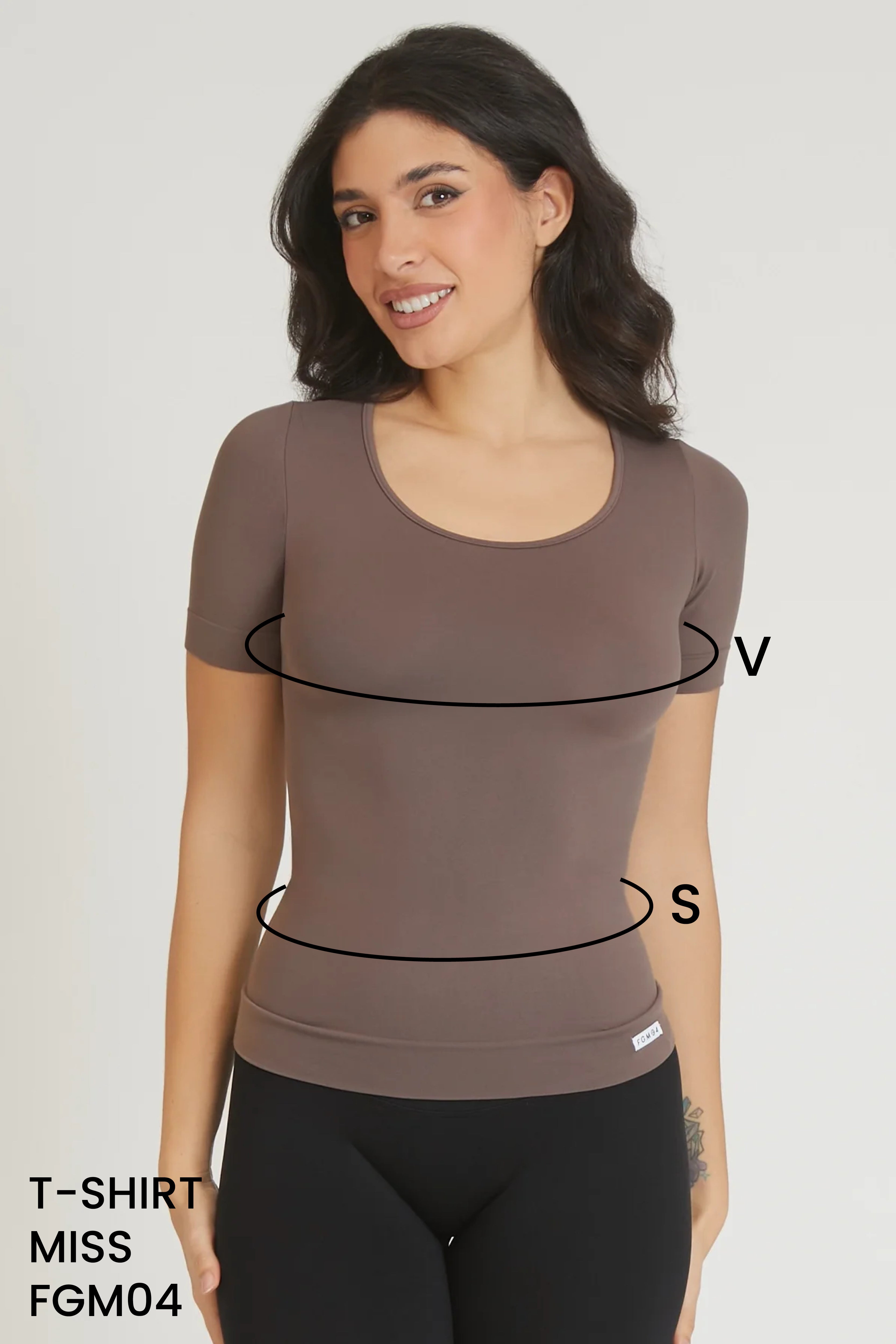 Guida alle taglie: t-shirt miss FGM04