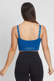 Top sportivo con spalline sottili Adele 2.0 Blu Accidia - FGM04 - Maglie e Top - fgm04
