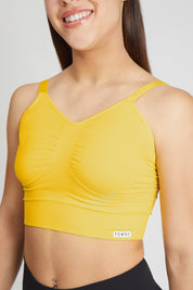 Top sportivo con spalline sottili Adele 2.0 Giallo Lemon - FGM04 - Maglie e Top - fgm04