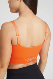 Top sportivo con spalline sottili Adele 2.0 Arancione - FGM04 - Maglie e Top - fgm04