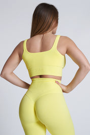 Top sportivo con spalline larghe Candy Bubble Cryofir Lemon Verbena - FGM04 - Maglie e Top - fgm04