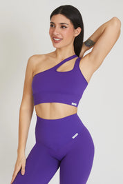 Top sportivo Monospalla Viola - FGM04 - Maglie e Top - fgm04