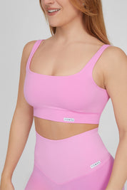 Top sportivo con spalline larghe Gym Fashion Rosa - FGM04 - Maglie e Top - fgm04