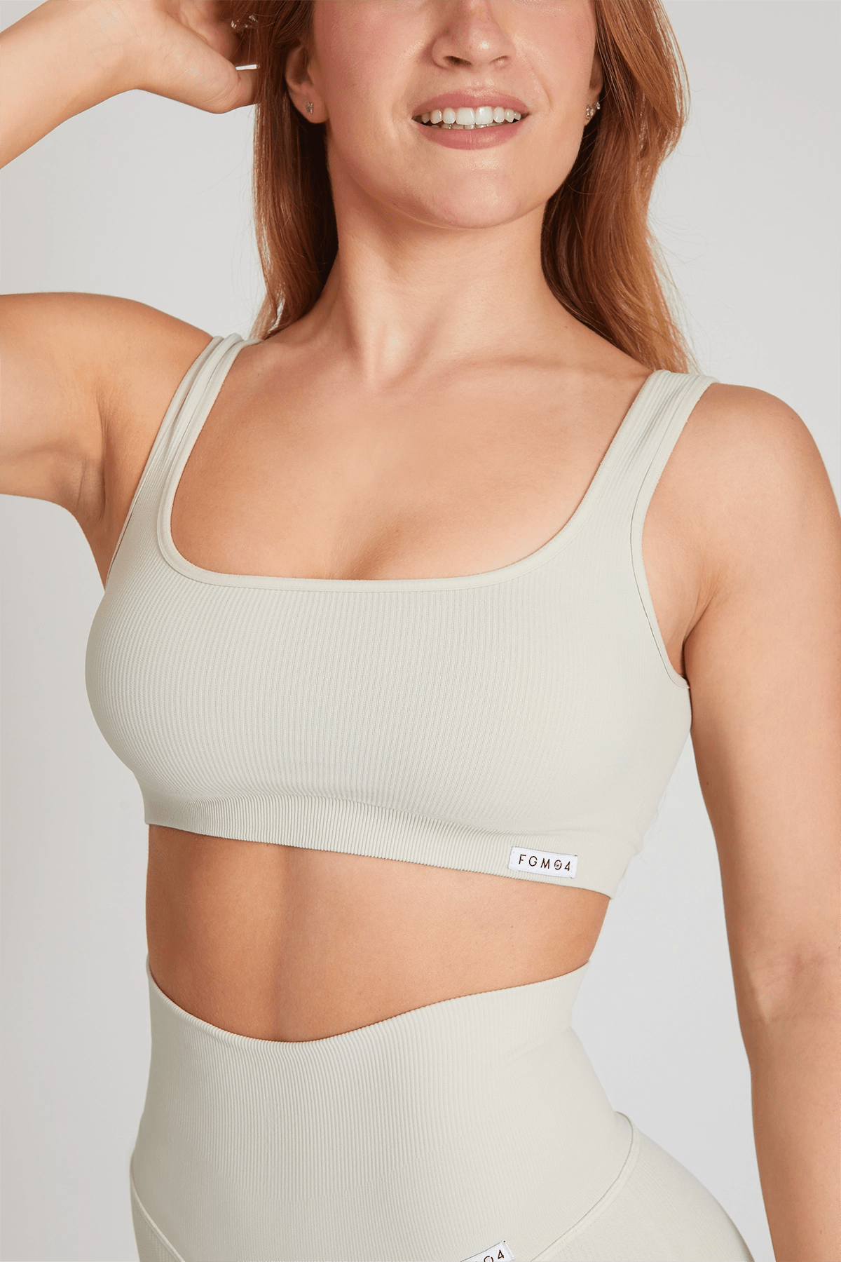 Top sportivo con spalline larghe a costine Calipso Latte Costine Taglia Unica - FGM04 - Maglie e Top - fgm04