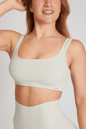 Top sportivo con spalline larghe a costine Calipso Latte Costine Taglia Unica - FGM04 - Maglie e Top - fgm04