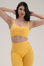 Top sportivo con spalline larghe Gym Fashion Giallo Lemon - FGM04 - OFFERTE SPECIALI - fgm04