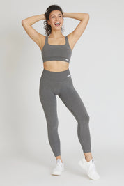 Top sportivo con spalline larghe Essence BambùFIR Stone Scuro - FGM04 - Maglie e Top - fgm04