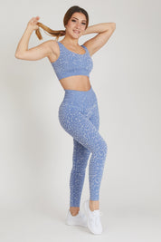Top sportivo con spalline larghe Wild Essence BambùFIR Blu Sugar - fgm04 - Maglie e Top - fgm04