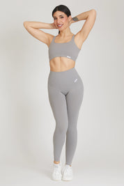 Top sportivo con spalline larghe Gym Fashion Silver - FGM04 - Maglie e Top - fgm04