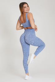 Top sportivo con spalline larghe Wild Essence BambùFIR Blu Sugar - fgm04 - Maglie e Top - fgm04