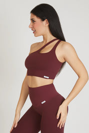 Top sportivo Monospalla Merlot - FGM04 - Maglie e Top - fgm04