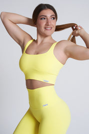 Top sportivo con spalline larghe Candy Bubble Cryofir Lemon Verbena - FGM04 - Maglie e Top - fgm04
