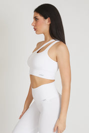 Top sportivo Monospalla Bianco - FGM04 - Maglie e Top - fgm04