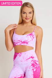 Top sportivo con spalline sottili Maltinto Rosa wow Paradiso - FGM04 - Maglie e Top - fgm04