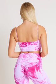 Top sportivo con spalline sottili Maltinto Rosa wow Paradiso - FGM04 - Maglie e Top - fgm04